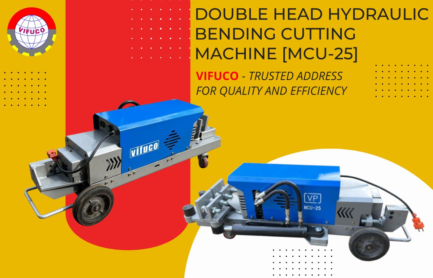 Máy cắt uốn thủy lực hai đầu (MCU-25) - EN
