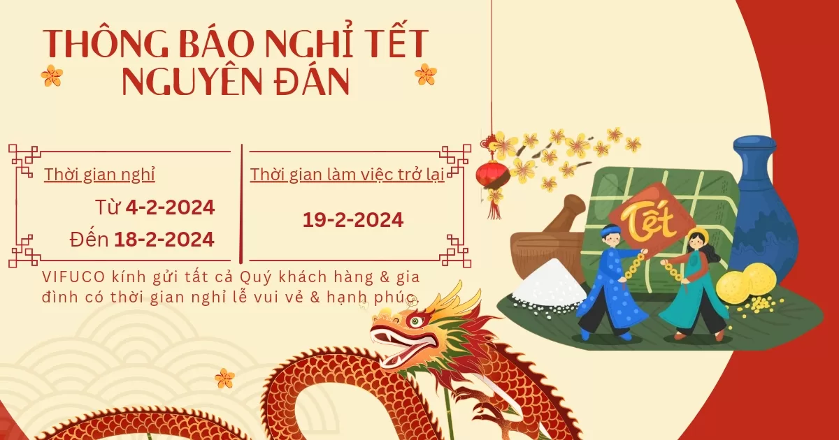 Thông Báo Nghỉ Tết Nguyên Đán 2024