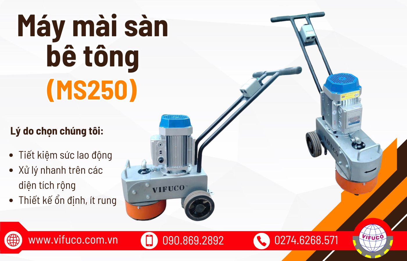 VIFUCO MS250 banner VN VIFUCO MS250 banner VN